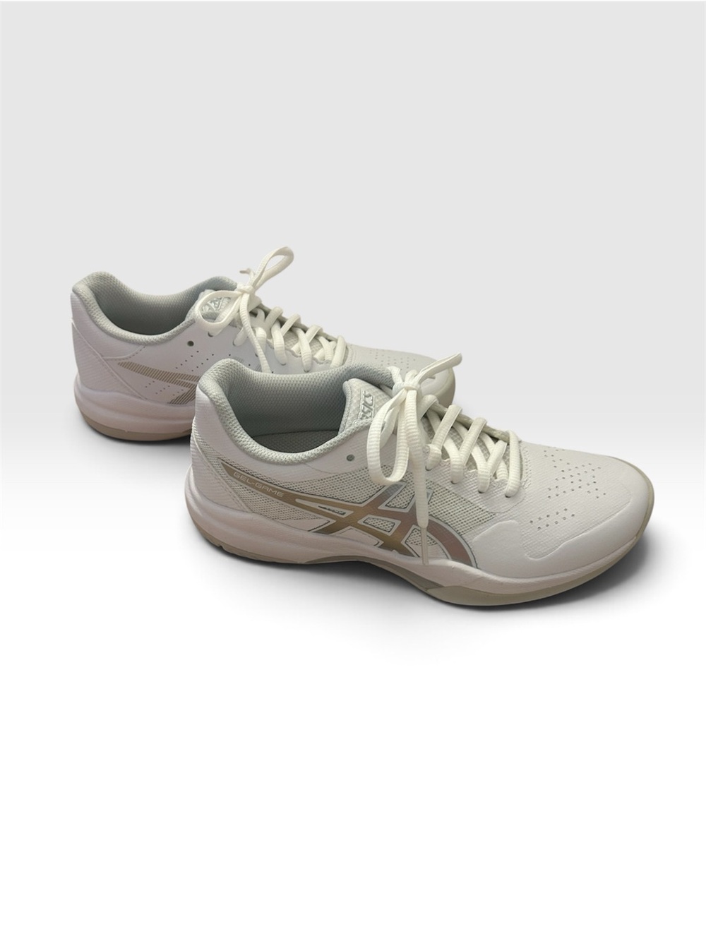 Asics Women's Gel Game-7 White Court Sneakers Size 6